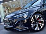 Audi Q8 e-tron SPORTBACK S-LINE 55 E-TRON QUATTRO / PANO / 3, Auto's, Audi, Automaat, Gebruikt, Zwart, 408 pk