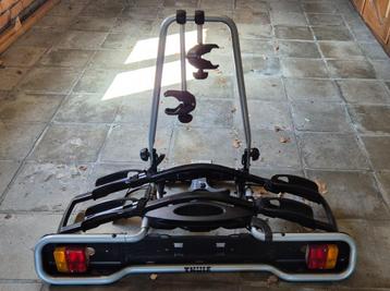 Thule fietsendrager tot 36 kg trekhaak voor 2 fietsen, Auto diversen, Fietsendragers, Ophalen, 2 fietsen, Gebruikt, Trekhaakdrager
