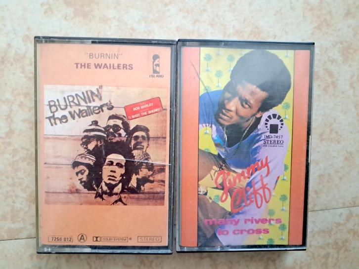 37 k7/cassettes afroreggae-dub-dancehall-ragga-ska-afro.., Cd's en Dvd's, Cassettebandjes, Gebruikt, Origineel, Overige genres