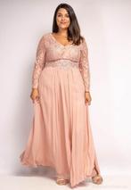 zalm roze grote maten galajurk 48 50 52 54, Vêtements | Femmes, Habits de circonstance, Neuf, Robe de gala, Taille 46/48 (XL) ou plus grande