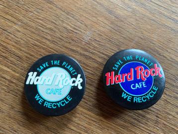 Hard Rock Cafe Save the Planet badge zwart Vintage beschikbaar voor biedingen