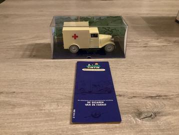 Kuifje miniatuur auto: De ziekenauto van de psychiatrische..