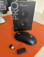 Logitech G Pro X Superlight 2 Black, Computers en Software, Muizen, Ophalen of Verzenden
