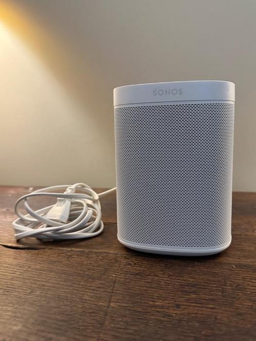 1 Sonos One Gen 2 in witte uitvoering werkt perfect (tweede), Audio, Tv en Foto, Luidsprekerboxen, Gebruikt, Sonos, Ophalen of Verzenden