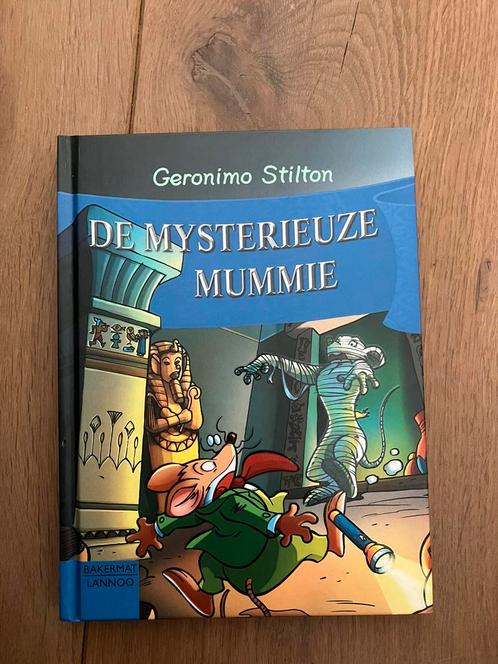 Geronimo Stilton - 33 - De mysterieuze mummie, Boeken, Kinderboeken | Jeugd | onder 10 jaar, Zo goed als nieuw, Fictie algemeen