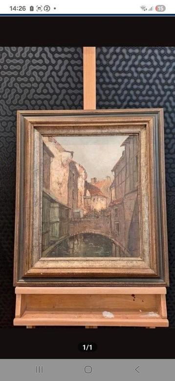 Gesigneerd schilderij door kunstschilder Willem beschikbaar voor biedingen