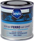 Levis Ferro : smeedijzer , sloten, Doe-het-zelf en Bouw, Verf, Beits en Lak, Lak, Ophalen of Verzenden, Zo goed als nieuw, Zwart