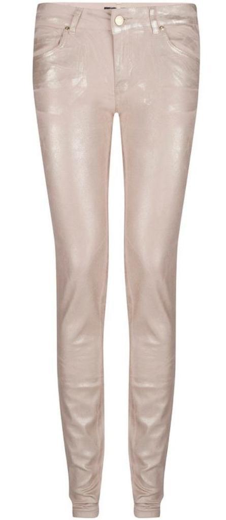 Supertrash beige goud skinny broek maat 29, Kleding | Dames, Spijkerbroeken en Jeans, Zo goed als nieuw, W28 - W29 (confectie 36)