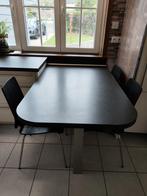 keukentafel met één poot, Huis en Inrichting, Ophalen, Overige materialen, 100 tot 150 cm, 50 tot 100 cm