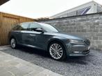 Skoda Superb 2.0 TDi Sportline DSG Keyless Led Navi Leder BT, Emergency brake assist, Te koop, Zilver of Grijs, Break