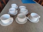 Lot de tasses à café avec assiettes, Enlèvement ou Envoi, Comme neuf, Autres styles, Porcelaine