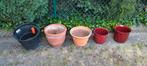Terracotta potten, Tuin en Terras, Ophalen of Verzenden, Gebruikt