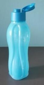 Drinkbus Tupperware - Ecofles 500 ml lichtblauw, Nieuw, Blauw, Ophalen of Verzenden