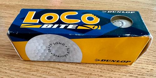 3 golfballen - Dunlop Loco - nieuw in doos, Sport en Fitness, Golf, Bal(len)
