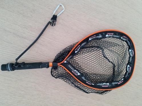 Cinnetic schepnet voor streetfishing of bellyboat, Watersport en Boten, Hengelsport | Algemeen, Zo goed als nieuw, Net of Fuik