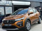 Dacia Sandero Stepway 0.9 TCe BT AUTOMATIQUE - CRUISE - AIRC, Stof, Gebruikt, Bedrijf, 3 cilinders
