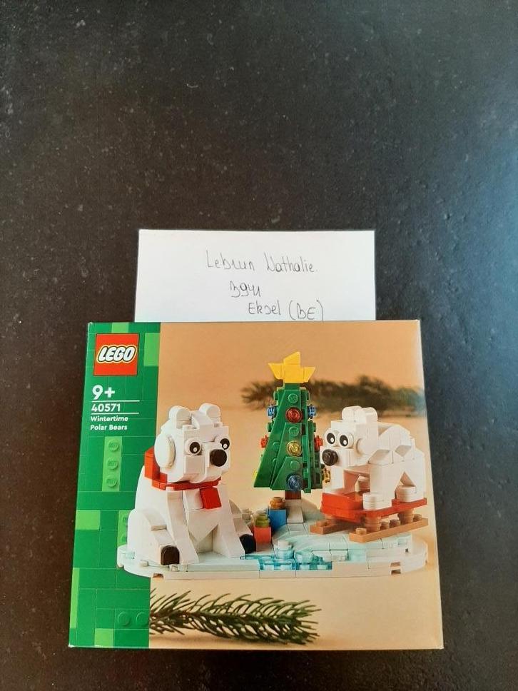 Lego 40571 Wintertime Polar Bears, Enfants & Bébés, Jouets | Duplo & Lego, Neuf, Lego, Ensemble complet, Enlèvement ou Envoi