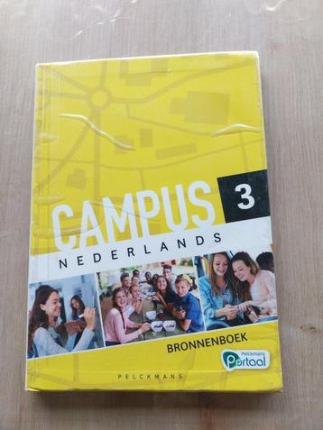 Schoolboek CAMPUS 3, Bronnenboek, Pelckmans beschikbaar voor biedingen