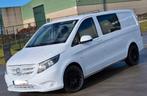 Mercedes vito doub cabine 5pls an2017.235mkm 1prop 13999€, Autos, Cuir, Euro 6, Boîte manuelle, Mercedes-Benz