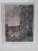 Ets van Jacques Boonen, Antiek en Kunst, Kunst | Etsen en Gravures, Ophalen of Verzenden