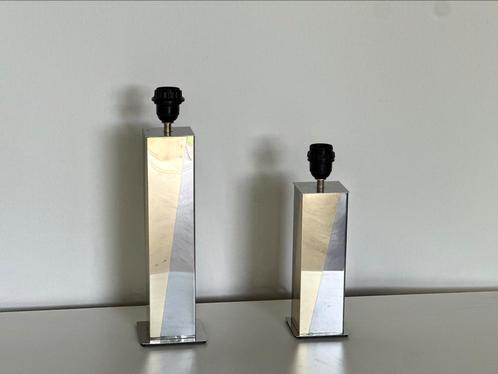 Set van twee Paul Evans tafellampen, ca 1980’s, Huis en Inrichting, Lampen | Tafellampen, Ophalen