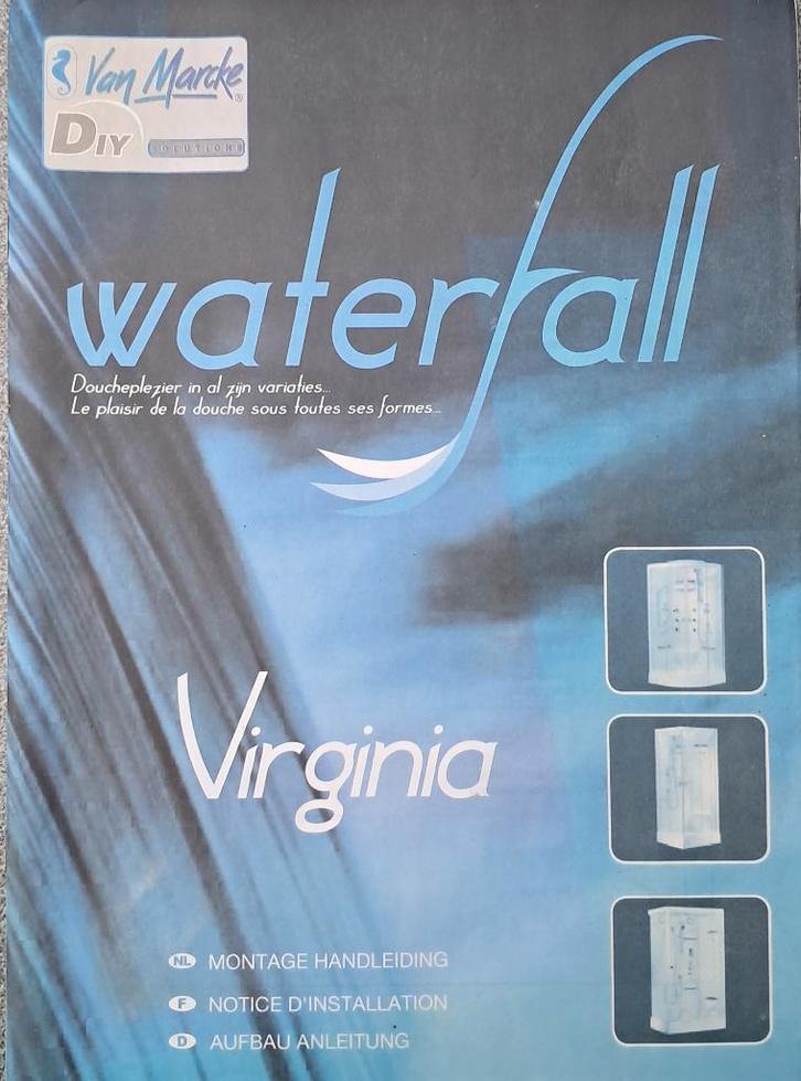 Douchecabine nieuw hoekmodel, Maison & Meubles, Salle de bain | Meubles de Salle de bain, Neuf, Autres types, Enlèvement