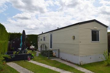 Tweedehands stacaravan 11 m x 3 m beschikbaar voor biedingen