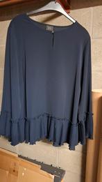 Dames blouse maat xxl donkerblauw (green ice), Blauw, Maat 46/48 (XL) of groter, Ophalen of Verzenden, Zo goed als nieuw