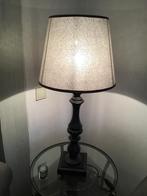 Lampe avec abat jour, Maison & Meubles, Noir, Comme neuf, Enlèvement, 50 cm ou plus