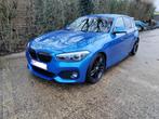 BMW 118i F21 Lci M-pack en Shadowline 55.000 km, Auto's, BMW, Blauw, Leder, 5 deurs, Particulier