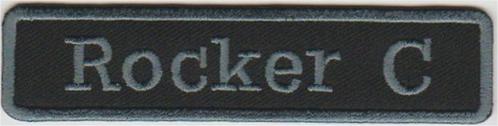 Harley Davidson Rocker C stoffen opstrijk patch embleem #2, Motoren, Accessoires | Overige, Nieuw, Verzenden