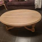 Landelijke masieve salontafel, Huis en Inrichting, Ophalen, Zo goed als nieuw