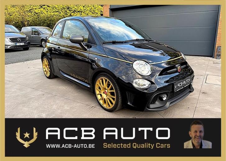 Fiat Abarth 595 Scorpioneoro 1/ 2000 limited edition, Auto's, Fiat, Bedrijf, Te koop, ABS, Airbags, Airconditioning, Bluetooth
