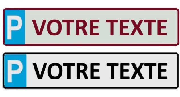 Plaque d’immatriculation PARKING, Immo, Garages en Parkeerplaatsen, Provincie Henegouwen