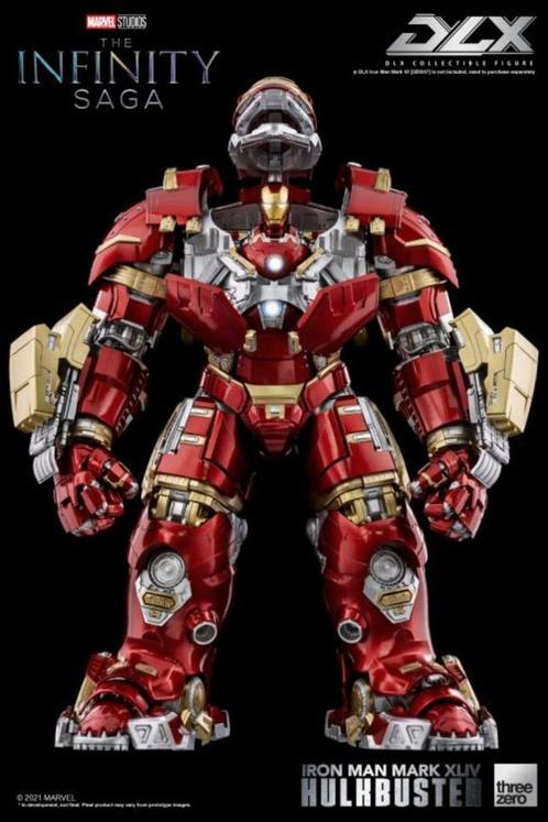 Iron Man Threezero DLX Mark 43 + Mark 44 diecast, Verzamelen, Beelden en Beeldjes, Zo goed als nieuw, Overige typen, Ophalen of Verzenden