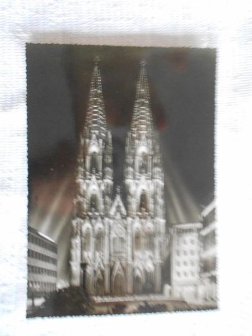 2 cartes postales de la cathédrale de Cologne, Collections, Cartes postales | Étranger, Non affranchie, Allemagne, 1940 à 1960