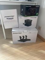 rig Fanatec 8 nm DD, elite v2 pedals, formula v2 wheel., Games en Spelcomputers, Ophalen, Zo goed als nieuw