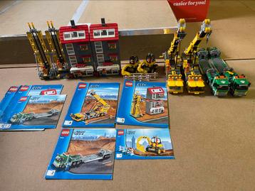Lego 7633 Bouwplaats 2x: 1 keer 100%, 1 keer 99% compleet beschikbaar voor biedingen