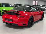 Porsche 911 -2 Targa 4 PDK 3.0 Turbo 370 Cv Full Option Blac, Auto's, Porsche, Automaat, 4 zetels, Gebruikt, Cabriolet