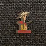 PIN - LUCKY LUKE - LA VACHE QUI RIT, Verzamelen, Verzenden, Gebruikt, Merk, Speldje of Pin