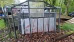 Serre gegalvaniseerd, zeer stevig frame 2.3m op 3m, Ophalen, Glas, Gebruikt