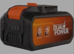 Dual power batterij, Doe-het-zelf en Bouw, Gereedschap | Machine-onderdelen en Toebehoren, Ophalen, Nieuw