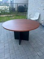 Ronde eettafel, Huis en Inrichting, Tafels | Eettafels, 100 tot 150 cm, Rond, Ophalen of Verzenden, Zo goed als nieuw