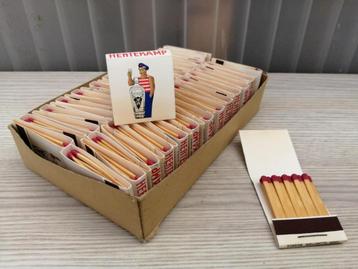 volle doos lucifers HERTEKAMP...50 stuks !!!!!!!!!!... beschikbaar voor biedingen
