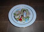 Assiette en porcelaine estampée Lourdes, Enlèvement ou Envoi