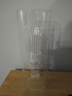 2 in 1 decoratief glazen vaas, Huis en Inrichting, Ophalen