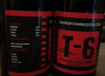 T6 Fatburner Vet verbrander 1.3 OLD FORMULA NIEUW ONGEOPEND beschikbaar voor biedingen