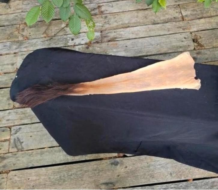 Staart van een Sabelantilope - Taxidermy sabel antilope, Verzamelen, Dierenverzamelingen, Zo goed als nieuw, Overige typen, Ophalen of Verzenden