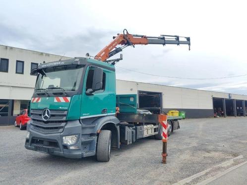 Mercedes-Benz Antos 2540 Euro 6 open box crane Atlas 206.3E, Autos, Camions, Entreprise, Mercedes-Benz, Diesel, Euro 6, Automatique