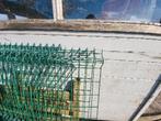 4x Bekofor classic paneel groen + palen, Clôture, Enlèvement, Utilisé, Moins de 10 mètres